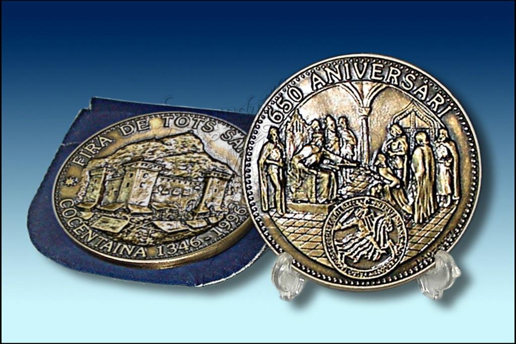 MONEDA 650 ANIVERSARIO FERIA DE COCENTAINA