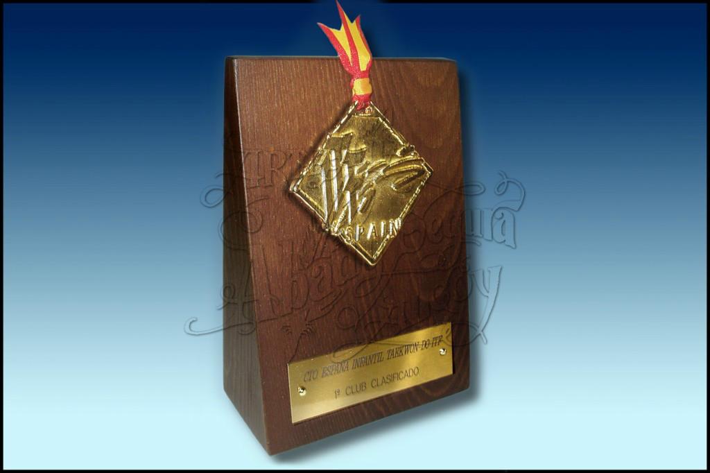 MEDALLA INTERNATIONAL TAEKWON-DO FEDERATION SPAIN TROFEO