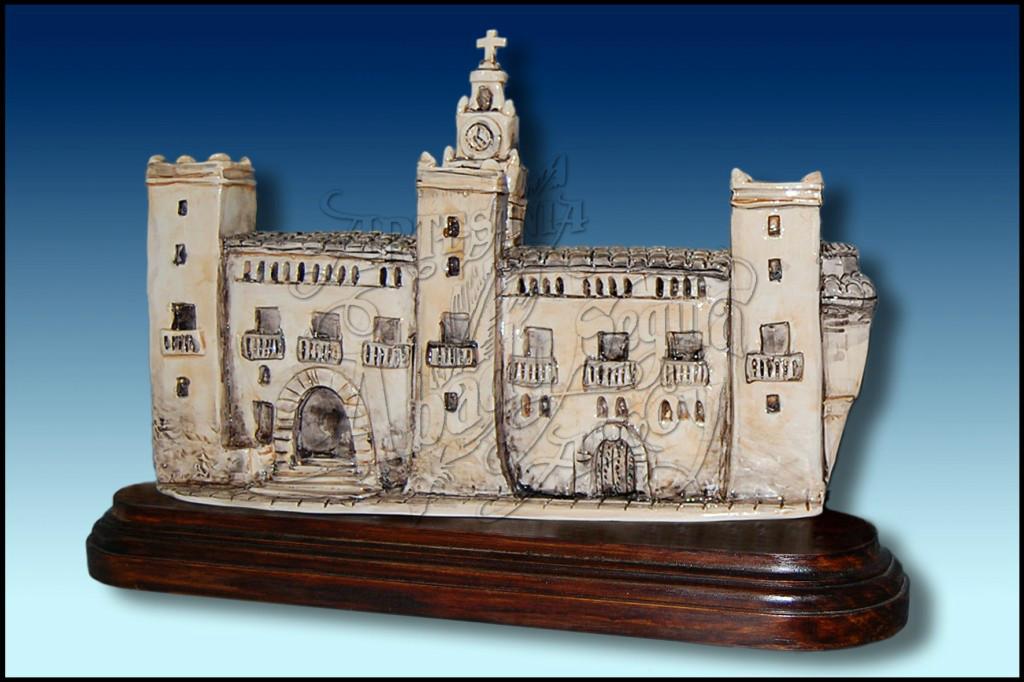 REPRODUCCION FACHADA DEL PALACIO DE ALBAIDA CERAMICA